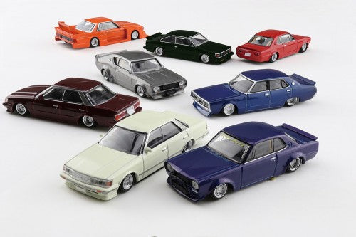 Aoshima 1/64 Mini Car Grand Champion Collection Part.12, Blind Box of 12