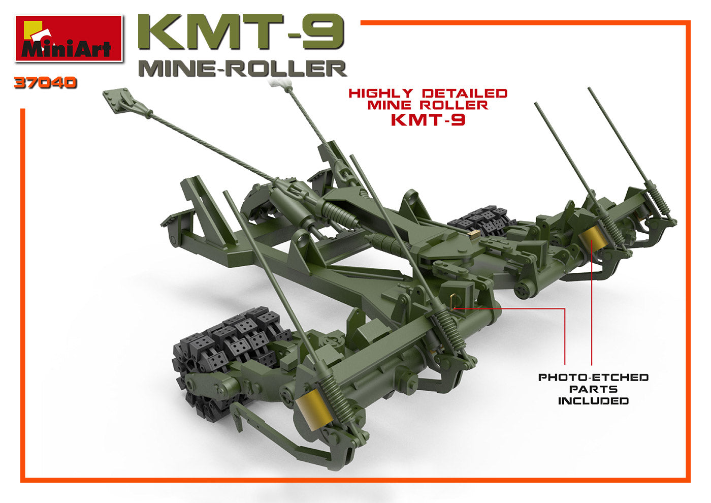 MiniArt Mine-Roller KMT-9 | 4820183312341