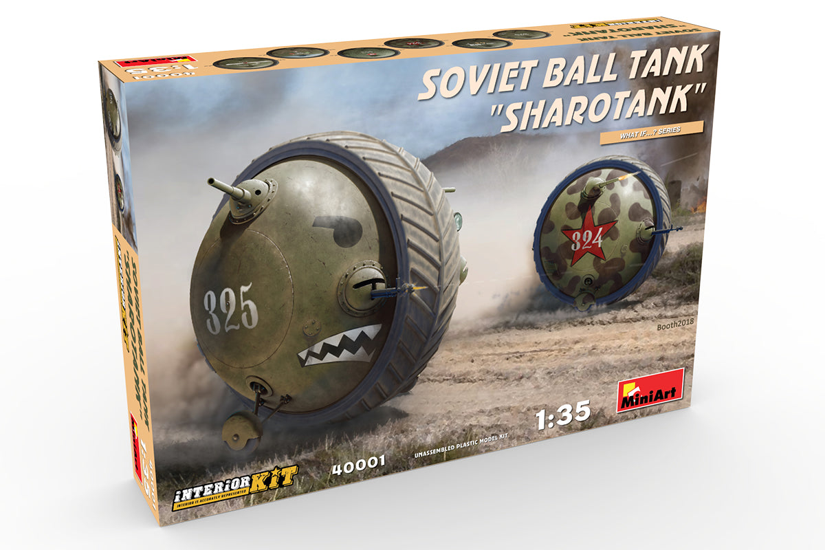 MiniArt 1/35 Soviet Ball Tank 'Sharotank' Interior Kit | 4820183311818