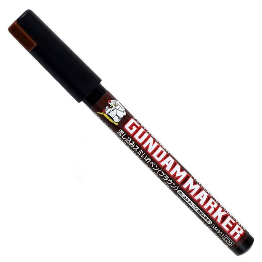 Mr Hobby Gundam Marker BROWN (POUR TYPE)