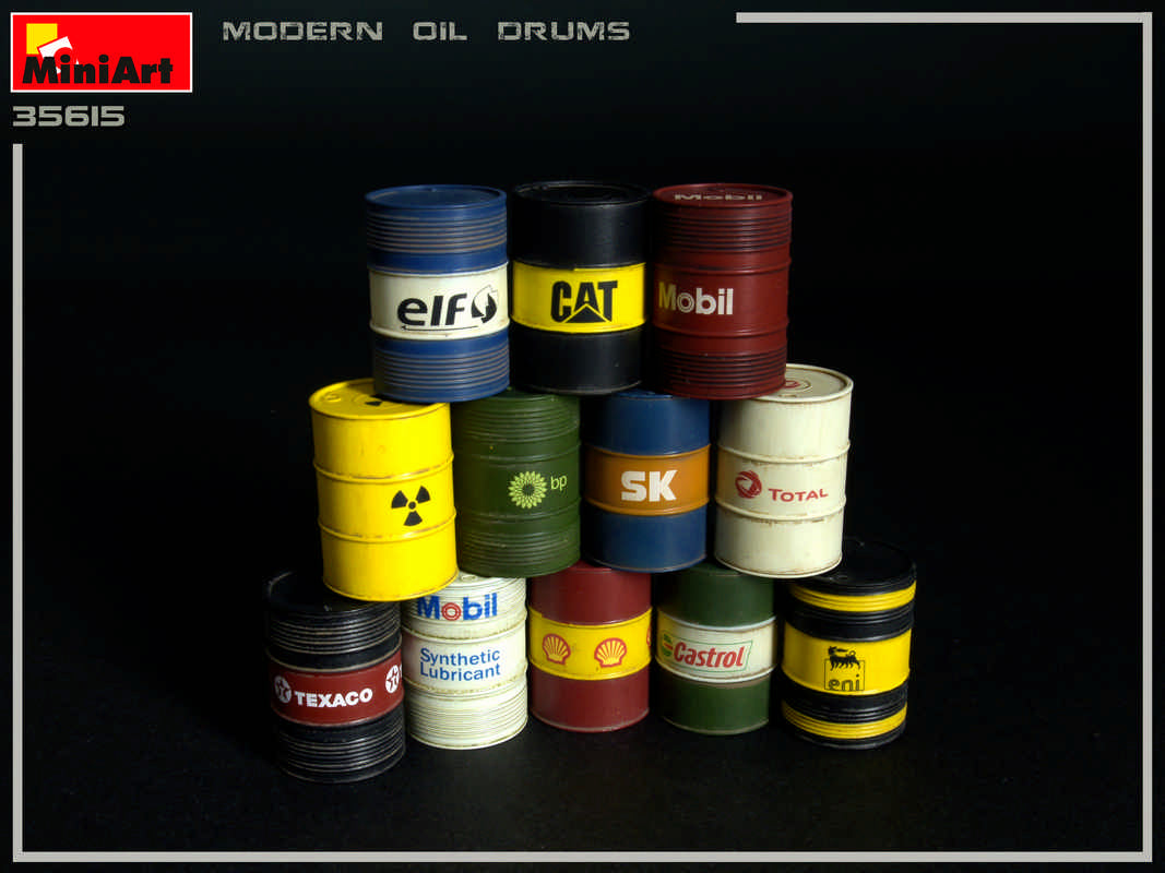 MiniArt Modern Oil Drums (2001) | 4820183312792