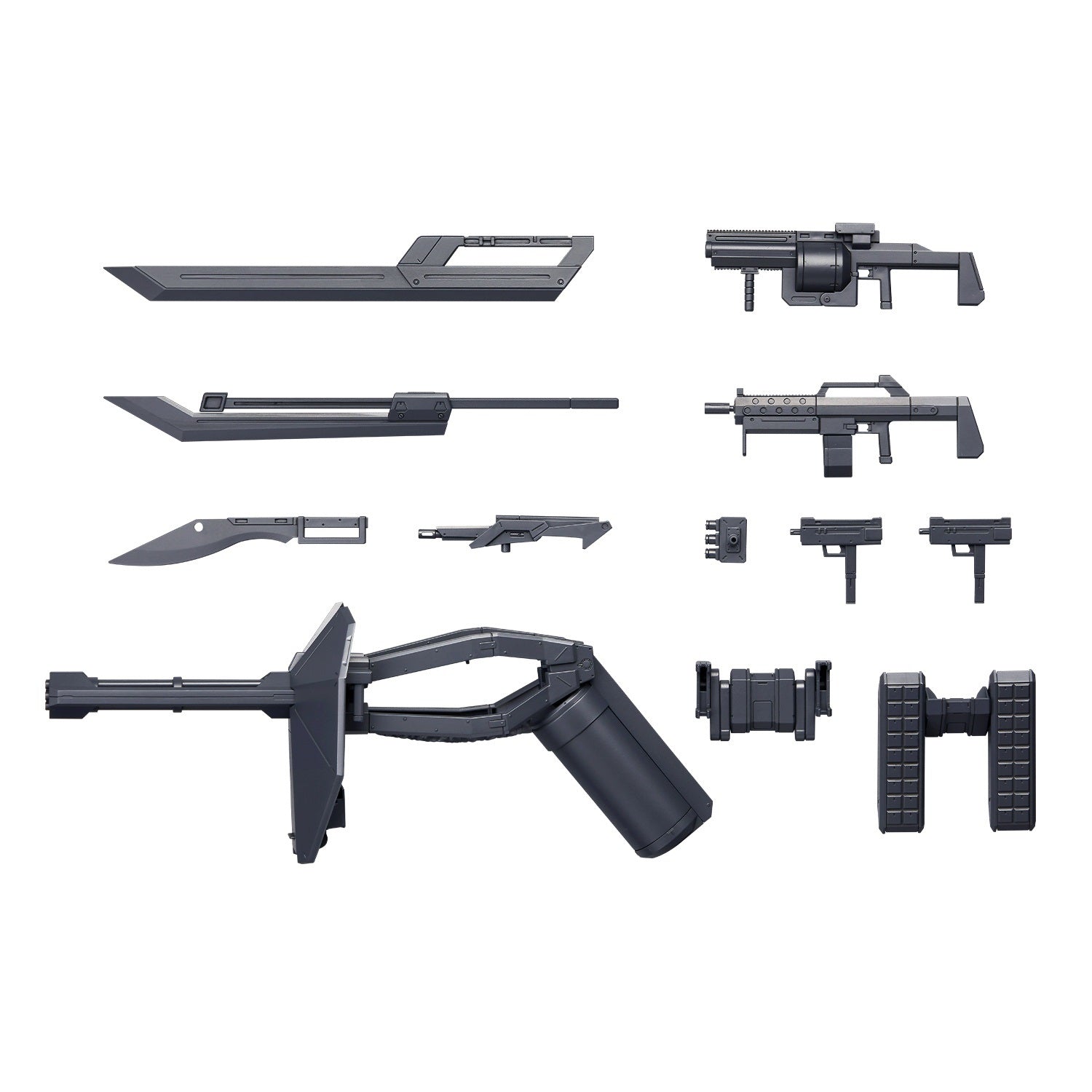 Bandai Spirits HG 1/72 Weapon Set 2 AMAIM Warrior at the Borderline | 4573102650269