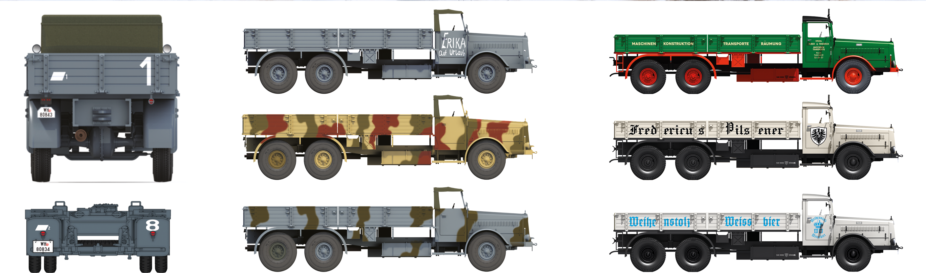 Das Werk 1/35 Faun L900 incl. Sd.Ah.115 | 4260191520978