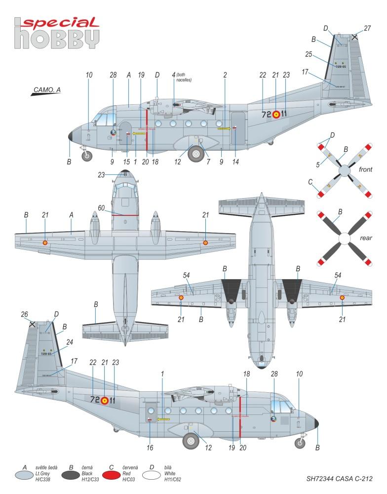 Special Hobby 1/72 CASA C-212-100