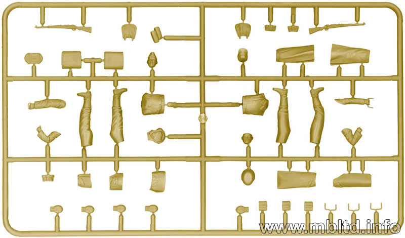 MASTER BOX Supplies, at last German soldiers, 1944-1945