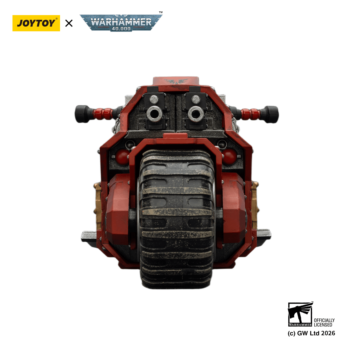 Blood Angels Raider-pattern Combat Bike with twin-linked bolt rifles | 6927054403752