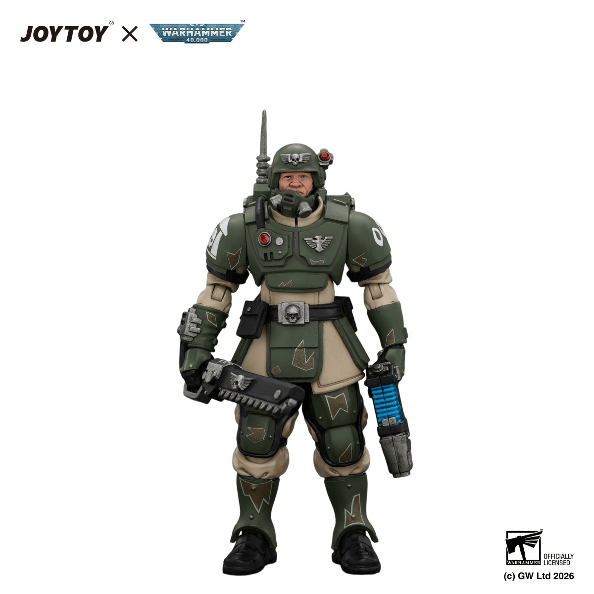 Astra Militarum Kasrkin 1 with Chainsword and Plasma Pistol