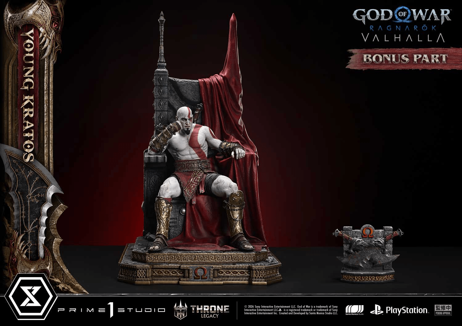 Throne Legacy God of War: Ragnarok Young Kratos Bonus Version | 4582647123411