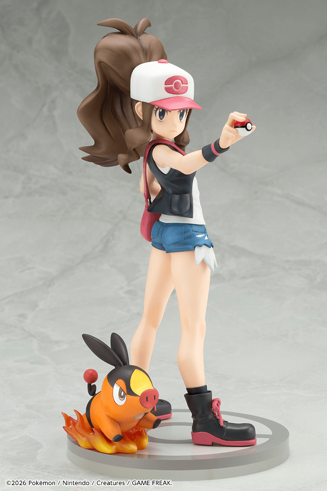 Pokemon Hilda with Tepig ARTFX J Statue