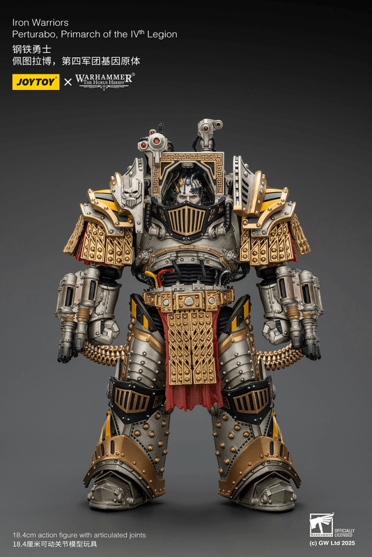 JOYTOY Iron Warriors Perturabo, Primarch of the lVth Legion | 6927054401819