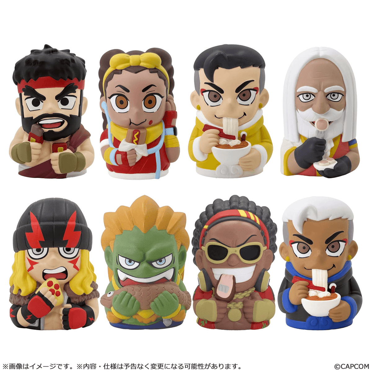Capcom Figure Builder Finger Puppet Street Fighter 6 Vol. 2 (Box of 8)