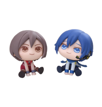 SEGA QyuruMe "Hatsune Miku" Series Mini Figure "MEIKO & KAITO" (EX) [Pack of: 1 Meiko, 1 Kaito] | 4582733425795