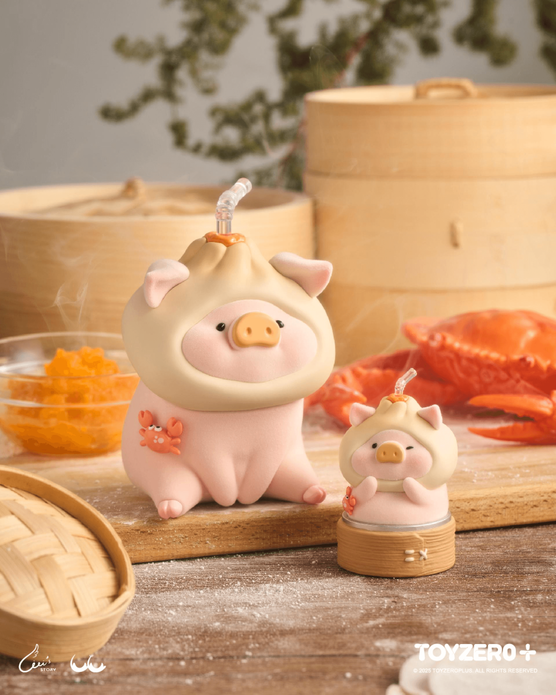 LuLu the Piggy - Crab Roe Bun | 6972607334519