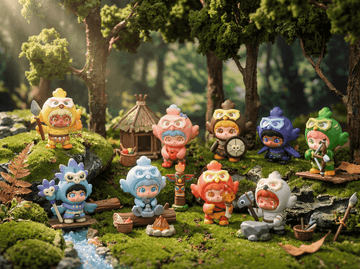 Mochi Coo Coo Guardians Series Figures Blind Box (Box of 8)