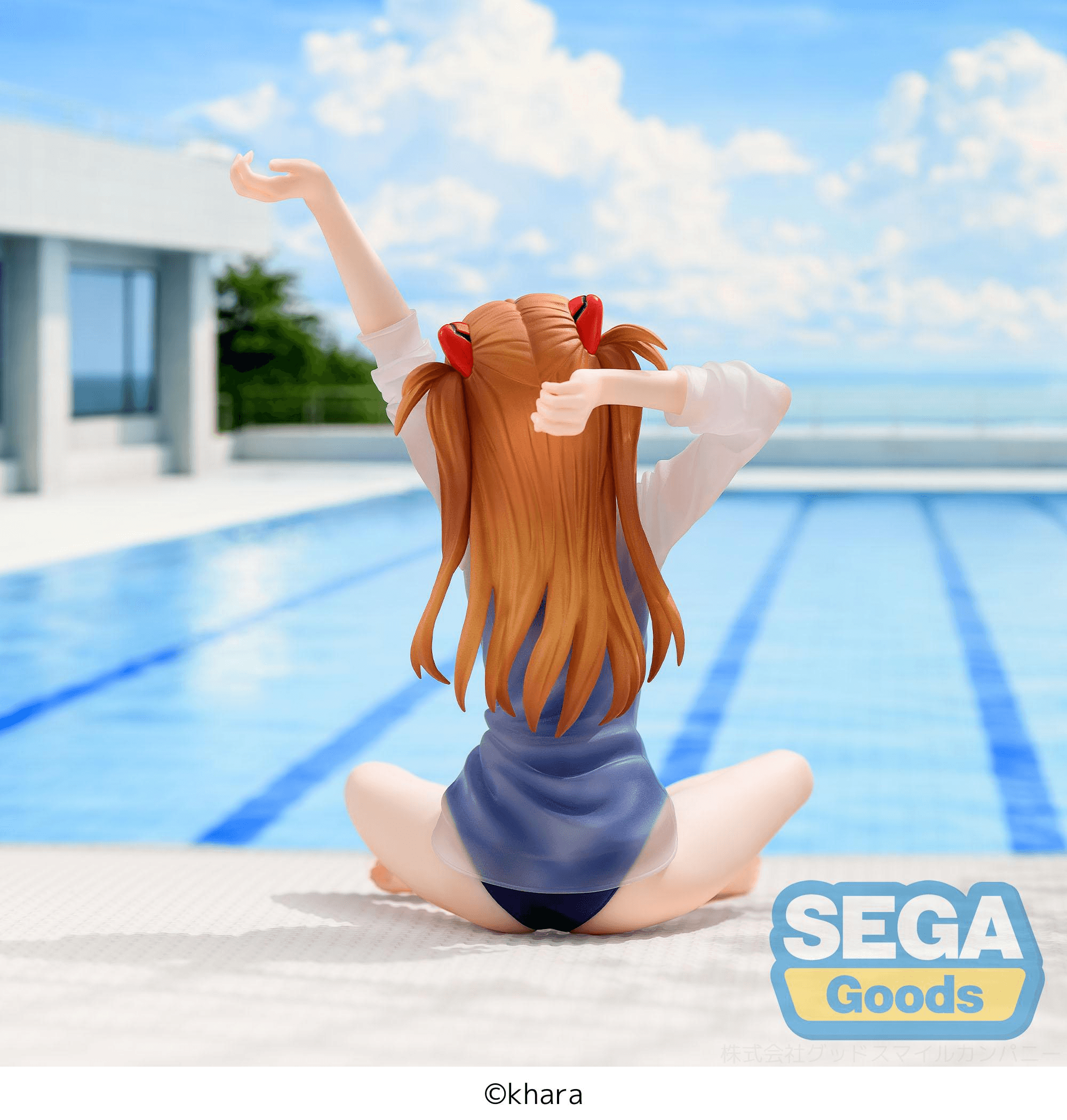 Yumemirize "Evangelion: New Theatrical Edition" -Asuka Shikinami Langley- School Swimsuit Ver. | 4573628571949