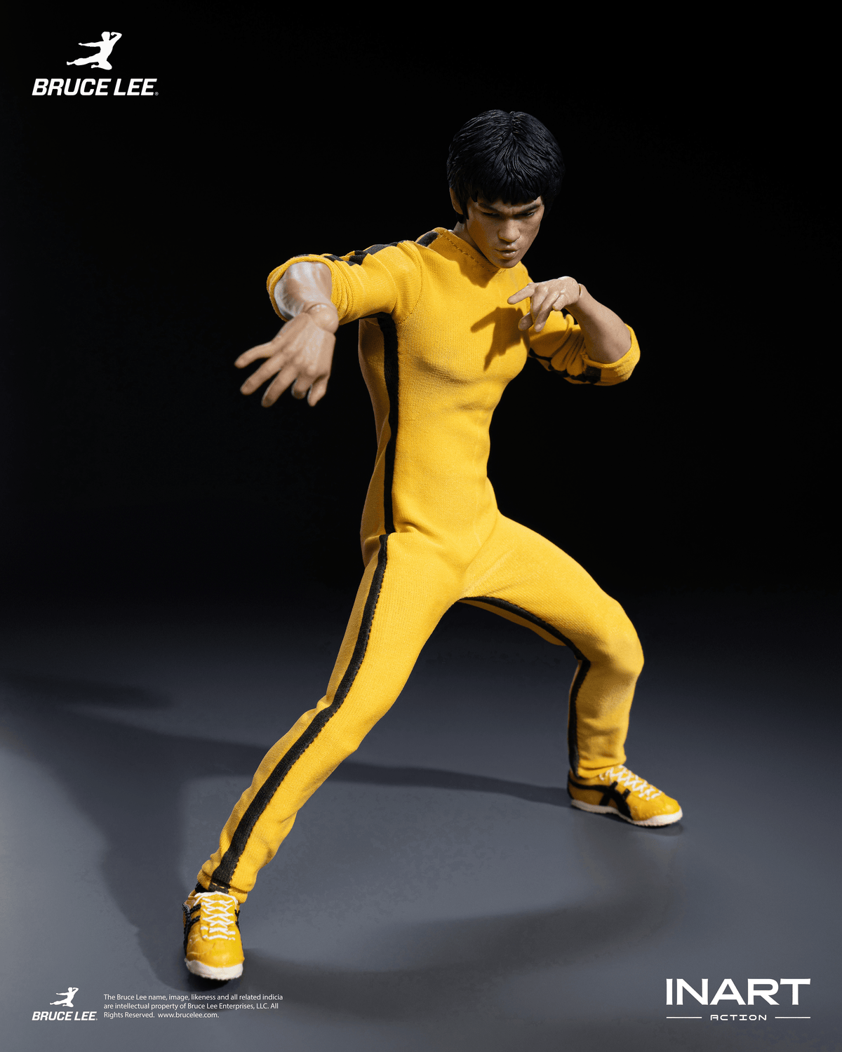 INART - Bruce Lee (Yellow Jumpsuit) 1/12 Collectible Figure