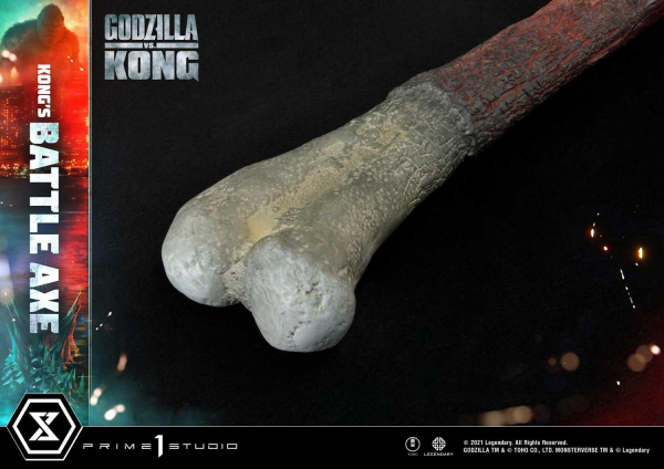 Prime 1 Studio Life Size Bust Godzilla vs Kong (Film) Kong's Battle Axe(4580708032139)(4580708032139)