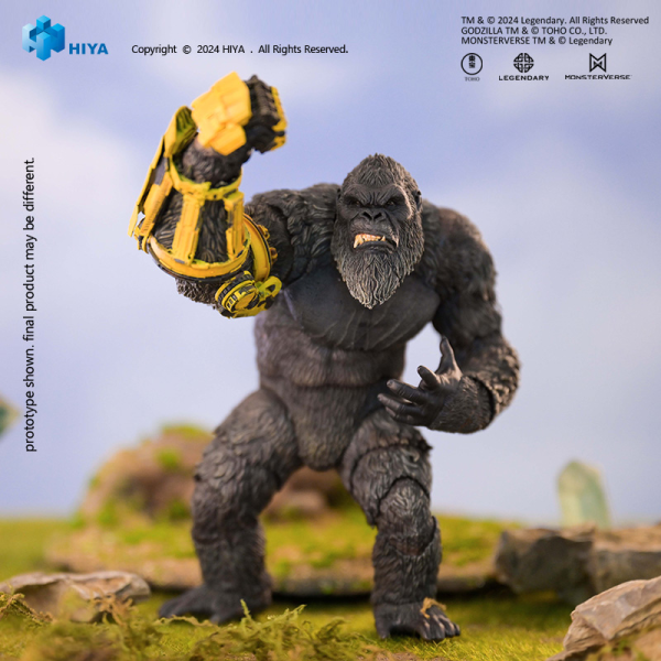 HIYA TOYS Exquisite Basic Series GODXILLA x KONG THE NEW EMPIRE Kong B.E.A.S.T. Glove Ver.(6957534204371)(6957534204371)