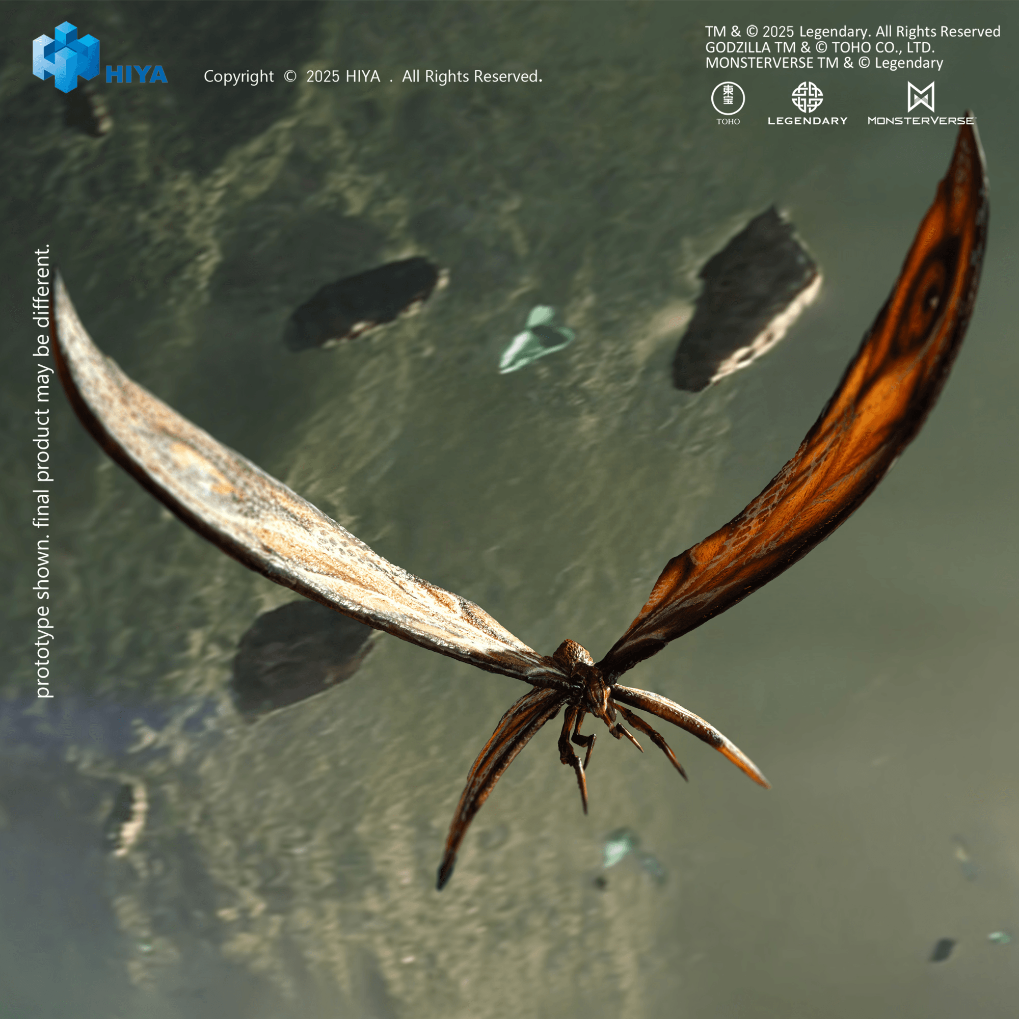 None Scale 14 Inch Godzilla x Kong The New Empire Mothra Premium Set Action Figure | 6957534204814