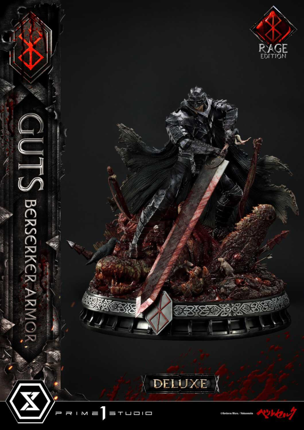 Prime 1 Studio Ultimate Premium Masterline Berserk Guts, Berserker Armor Rage Edition Deluxe Version(4582535948577)(4582535948577)