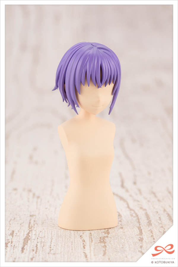KOTOBUKIYA AFTER SCHOOL SHORT WIG TYPE: A [ORANGE & PURPLE] | 190526034334
