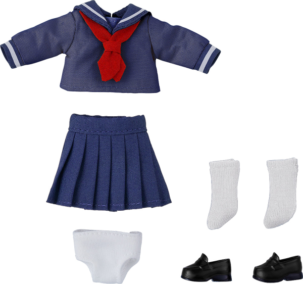 Good Smile Company Nendoroid Doll Outfit Set: Long-Sleeved Sailor Outfit (Navy)(4580590173774)(4580590173774)