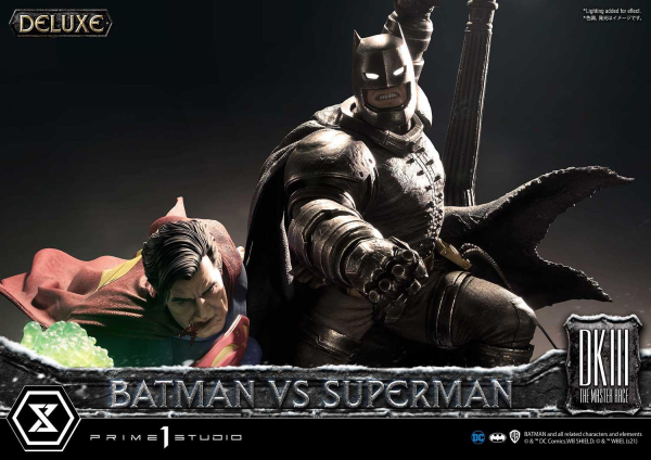 Prime 1 Studio Ultimate Diorama Masterline Batman:The Dark Knight Returns (Comics) Batman versus Superman Deluxe Version(4580708030869)(4580708030869)