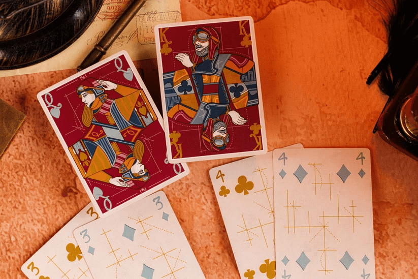 Wright Brothers Playing Cards - HALF-BRICK SET