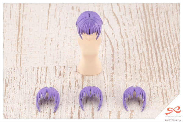 KOTOBUKIYA AFTER SCHOOL SHORT WIG TYPE: A [ORANGE & PURPLE] | 190526034334