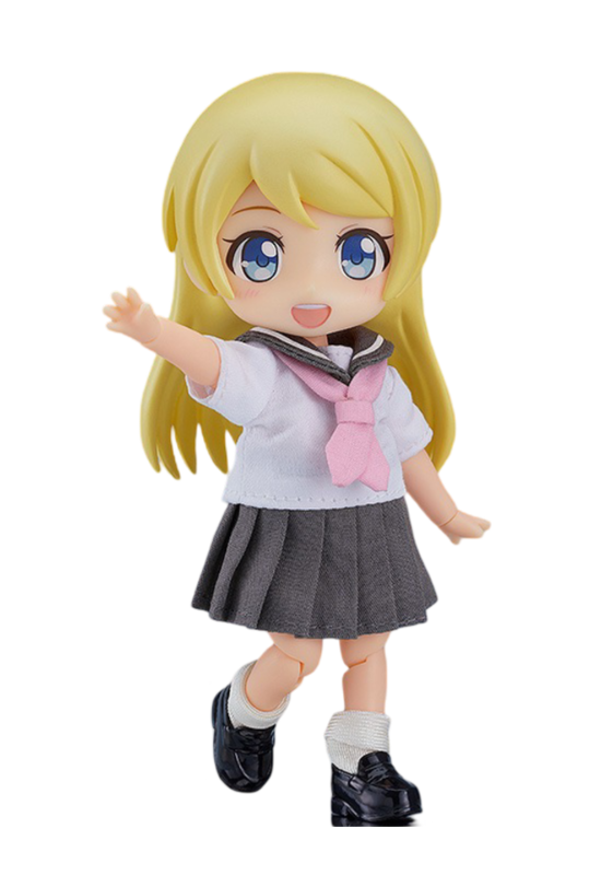 Good Smile Company Nendoroid Doll Outfit Set: Short-Sleeved Sailor Outfit (Gray)(4580590173767)
