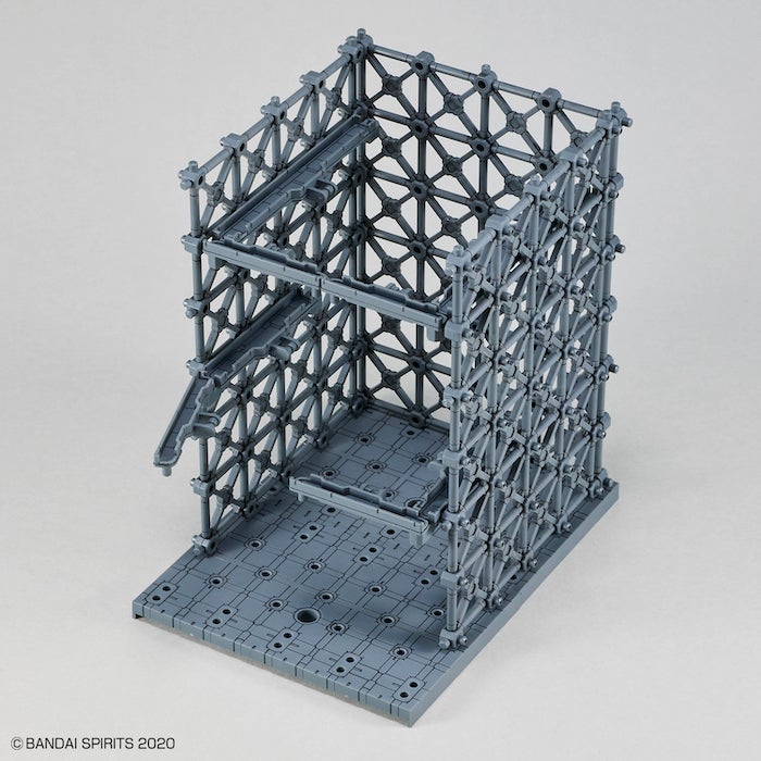 BANDAI Hobby CUSTOMIZE SCENE BASE (TRUSS BASE Ver.) - P-REX Hobby