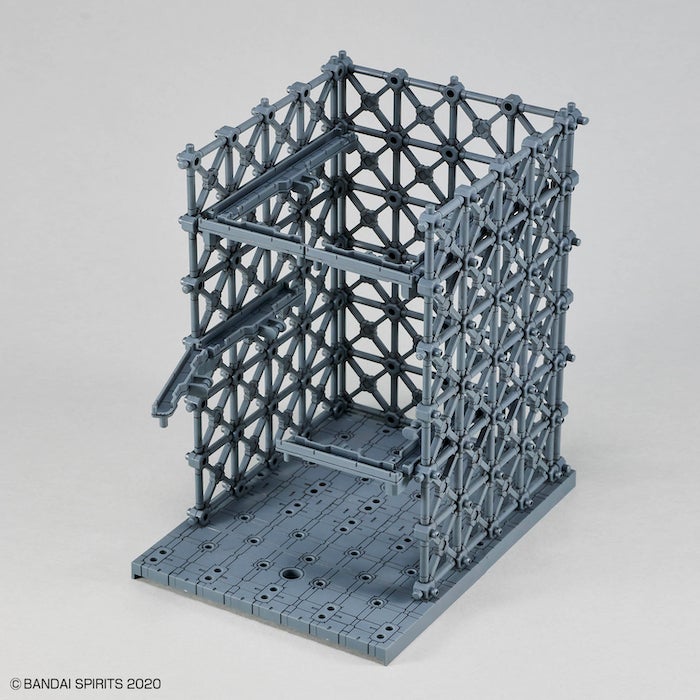 BANDAI Hobby CUSTOMIZE SCENE BASE (TRUSS BASE Ver.) - P-REX Hobby