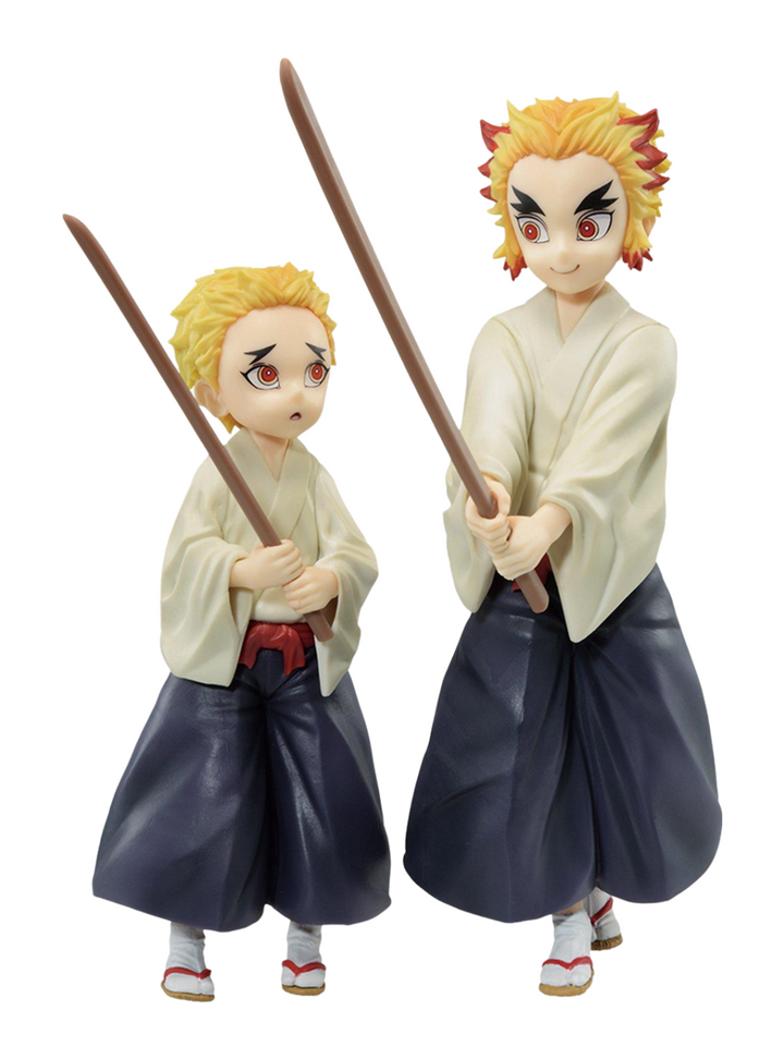 BANDAI SPIRITS Kyojuro Rengoku & Senjuro Rengoku (Immortal ties) "Demon Slayer", Bandai Spirits Ichibansho Figure | 4573102658166