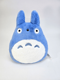 Medium Blue Totoro Nakayoshi Plush (Flat) "My Neighbor Totoro" | 0045557148027