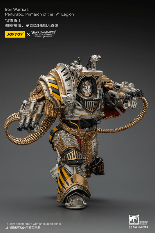 JOYTOY Iron Warriors Perturabo, Primarch of the lVth Legion | 6927054401819