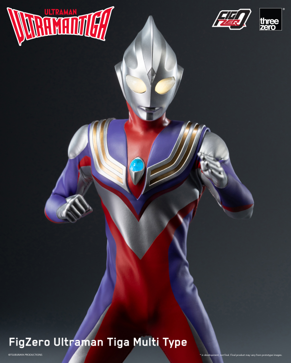 threezero FigZero Ultraman Tiga Multi Type | 4895250817746