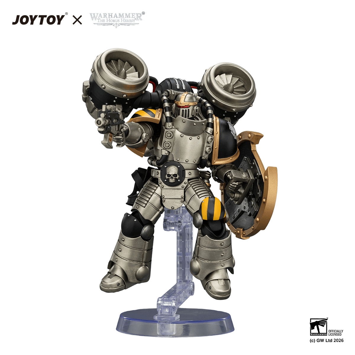 Iron Warriors MkII Assault Legionary1 with Bolt pistol, Chain axe &amp; Combat shield | 6927054404490