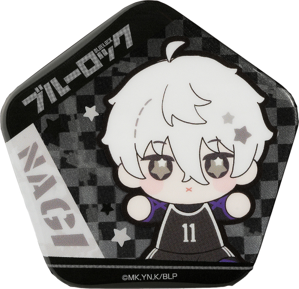 HUGGY Series Pinback Button Nagi Seishiro | 4580590207813