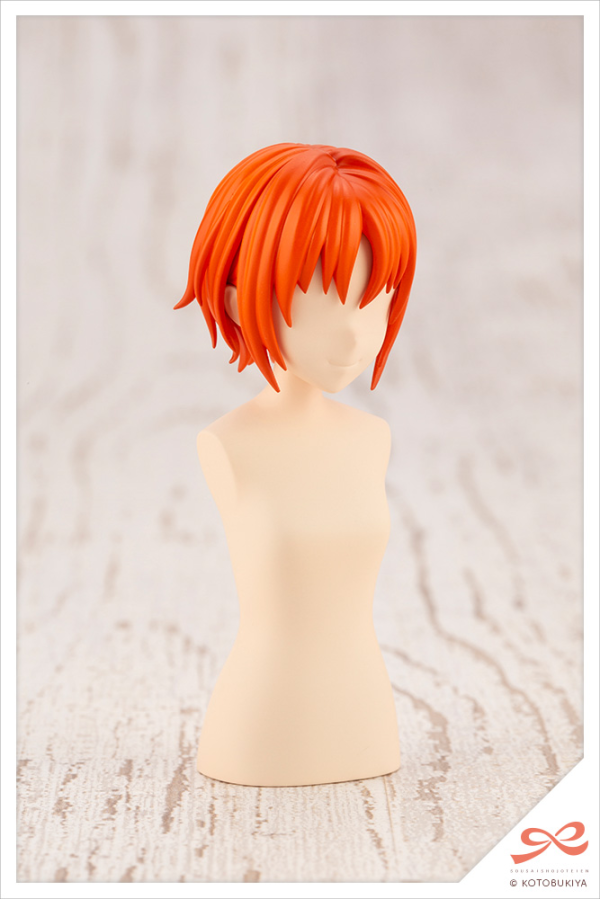 KOTOBUKIYA AFTER SCHOOL SHORT WIG TYPE: A [ORANGE & PURPLE] | 190526034334