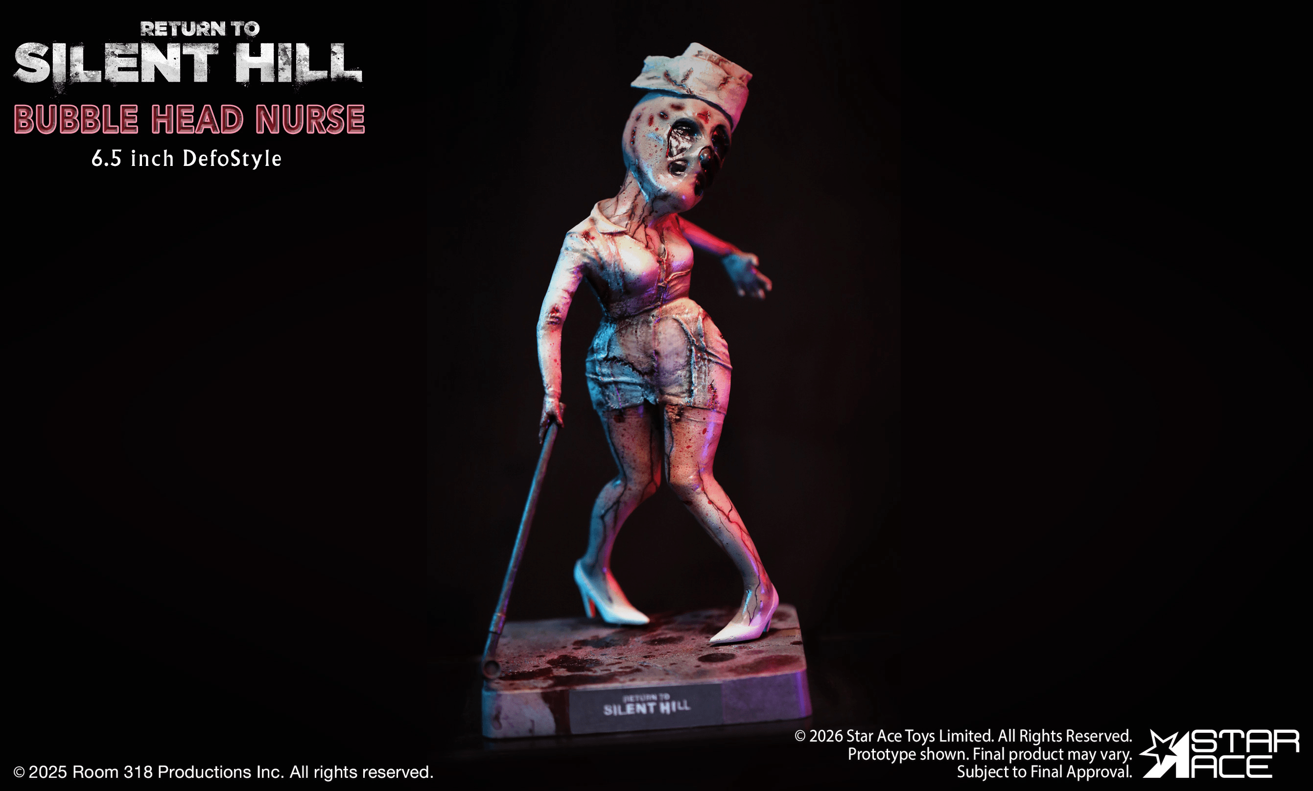 Return to Silent Hill – Pyramid Head & Bubble Head Nurse DefoStyle Figure (Twin Pack)