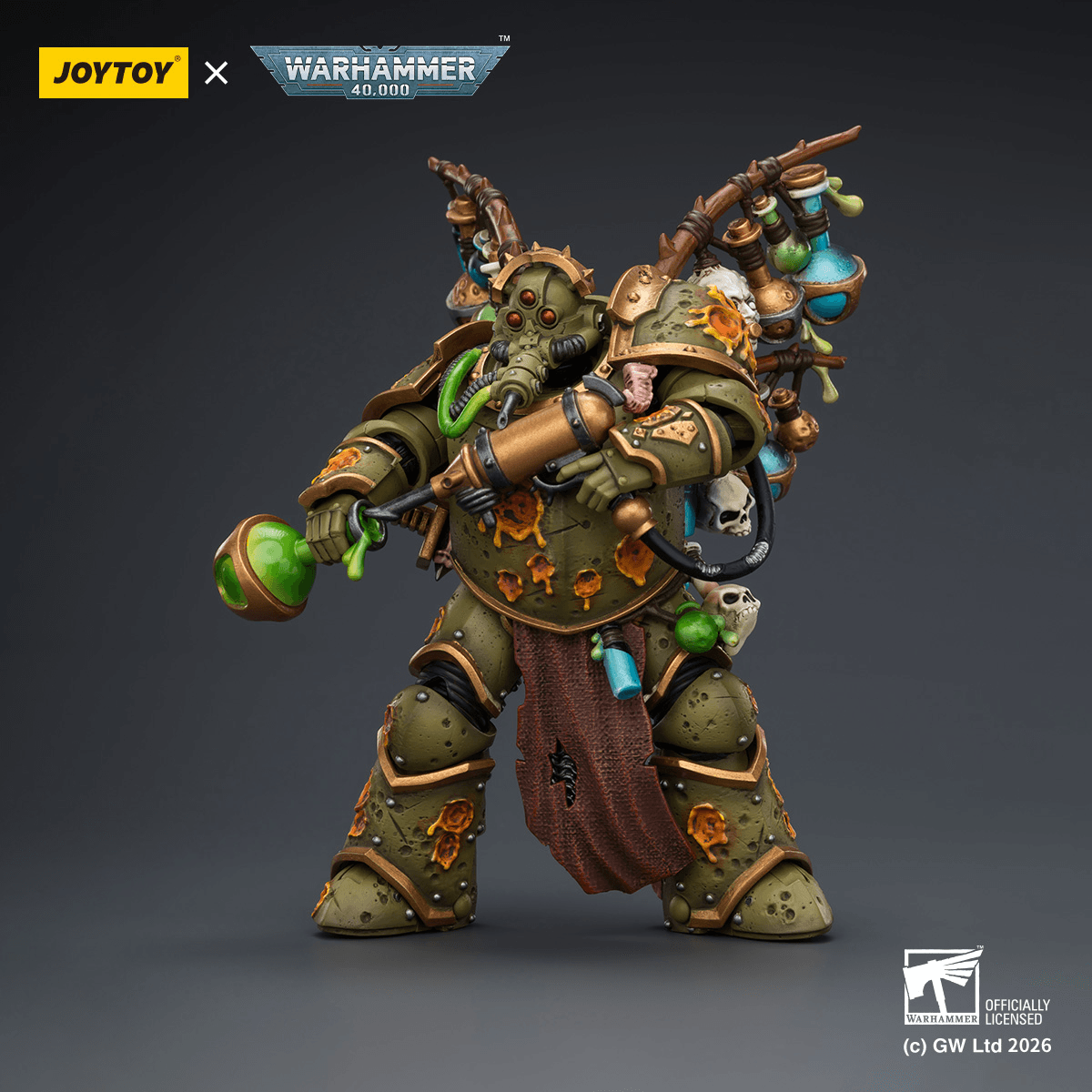 Death Guard Biologus Putrifier with Injector Pistol and Hyper Blight Grenades | 6927054403981