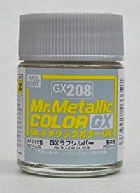 Mr Hobby Mr Color GX 208 Metal Rough Silver | 4973028033397