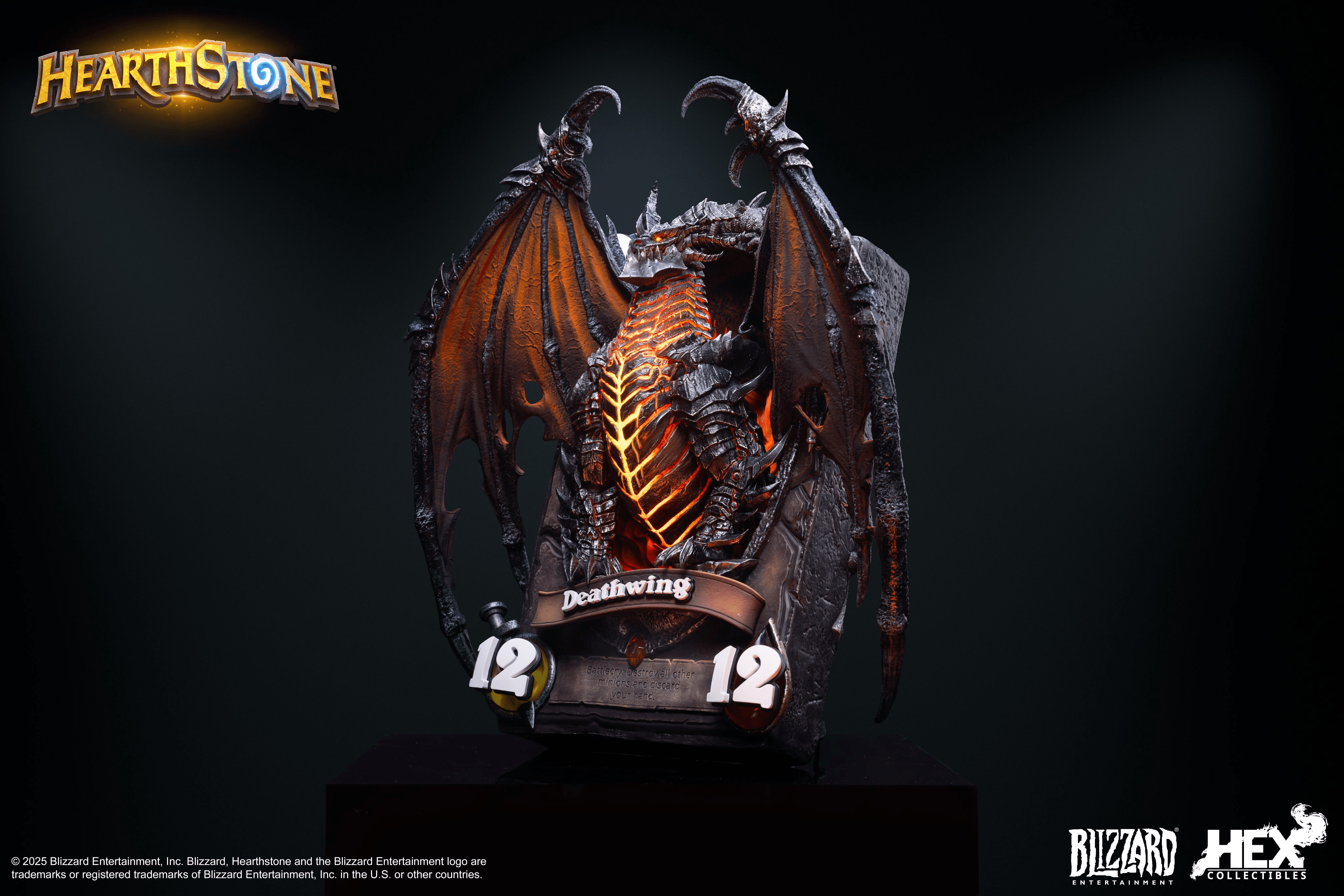 Blizzard Hearthstone® Deathwing Art Statue