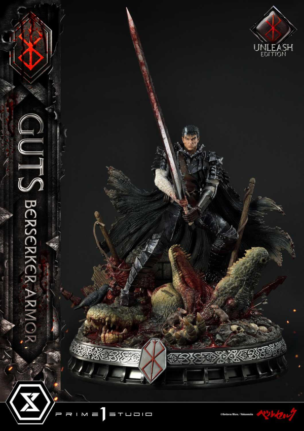 Prime 1 Studio Ultimate Premium Masterline Berserk Guts, Berserker Armor Unleash Edition Deluxe Version(4582535948553)(4582535948553)