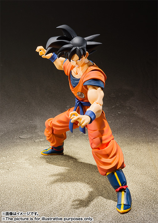 BANDAI Tamashii Son Goku -A Saiyan Raised On Earth- Dragon Ball Z, TAMASHII NATIONS S.H.Figuarts(4573102555403)(4573102555403)