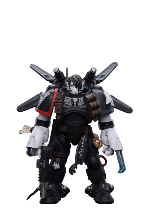 Joy Toy Raven Guard Chapter Master Kayvaan Shrike(6973130376427)