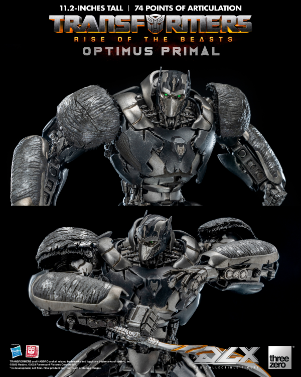 Three Zero Transformers: Rise of the Beasts - DLX Optimus Primal | 4895250808294