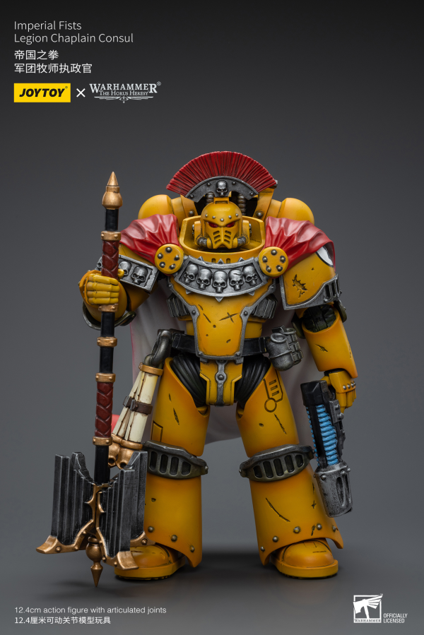 Joy Toy Imperial Fists Legion Chaplain Consul(6973130379039)(6973130379039)