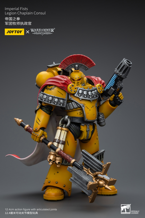 Joy Toy Imperial Fists Legion Chaplain Consul(6973130379039)(6973130379039)