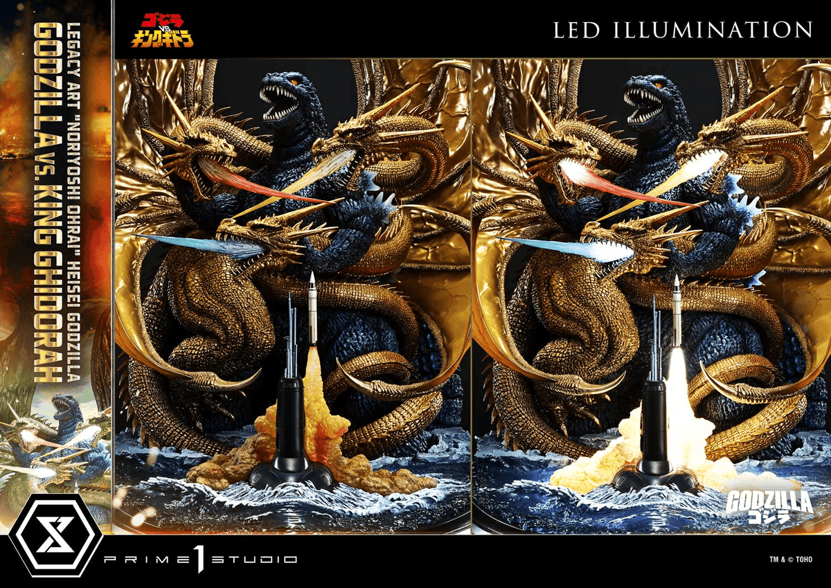 Legacy Art "Noriyoshi Ohrai" Heisei Godzilla Godzilla vs. King Ghidorah